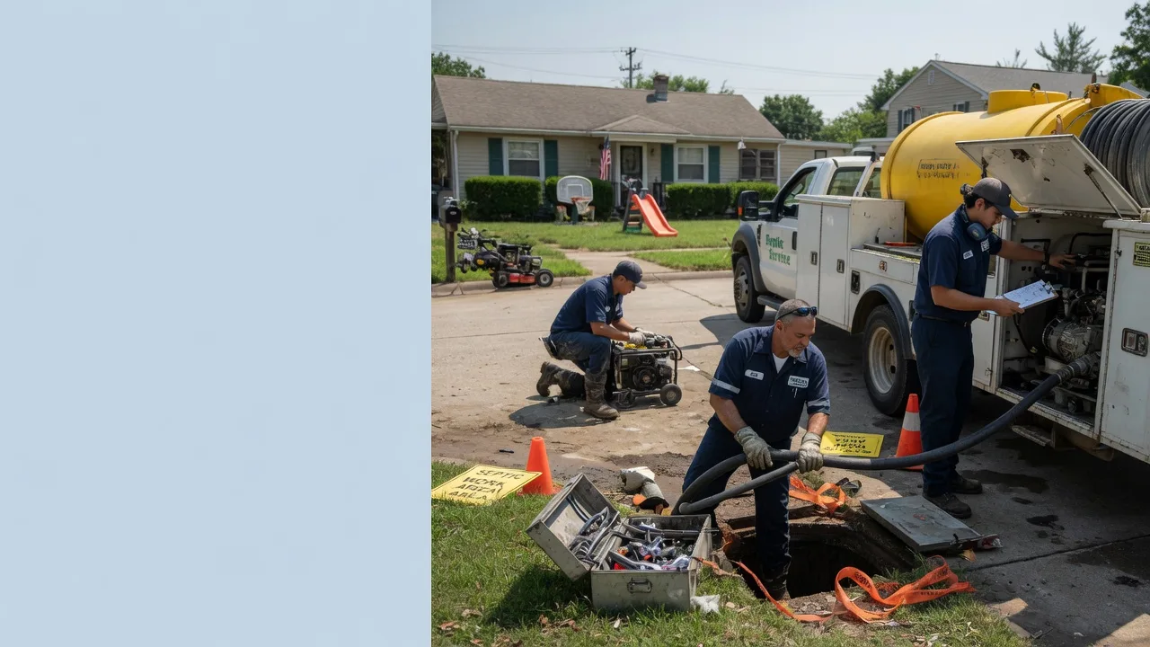 Septic Tank Pumping in Marshville, NC near me